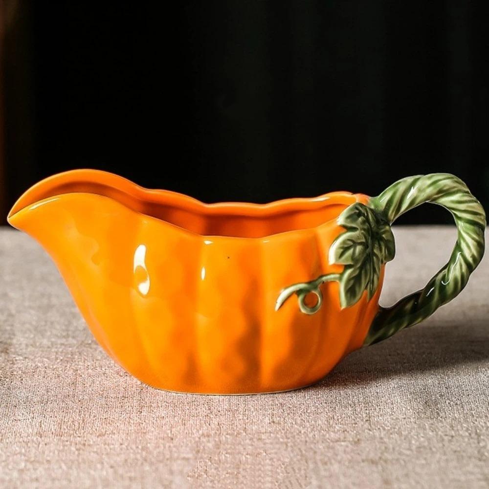 Deep Plates Dinner Plates Halloween Theme Soup Bowls Ceramic Pumpkin Bowl Holiday Decoration