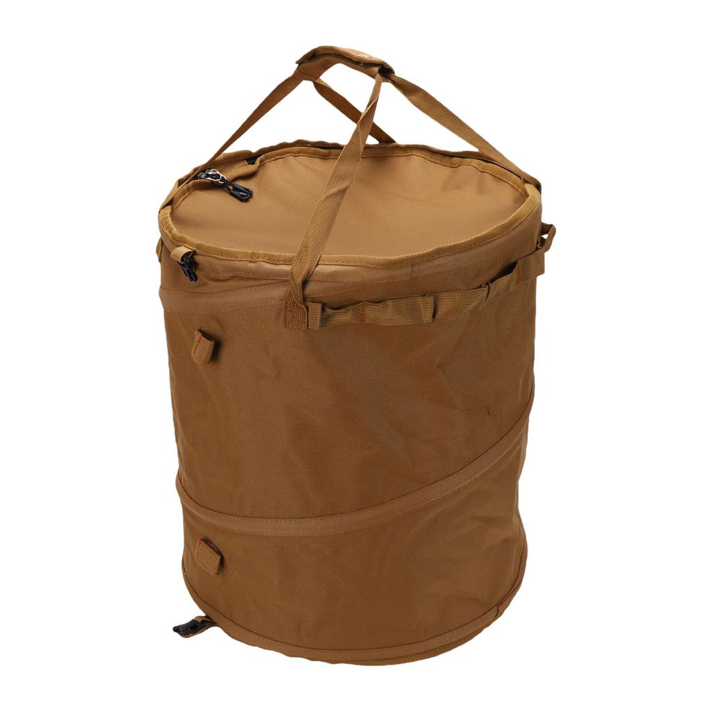 Camping Collapsible Trash Can Foldable Laundry Basket Pop Up Storage for Indoor and Outdoor 62L