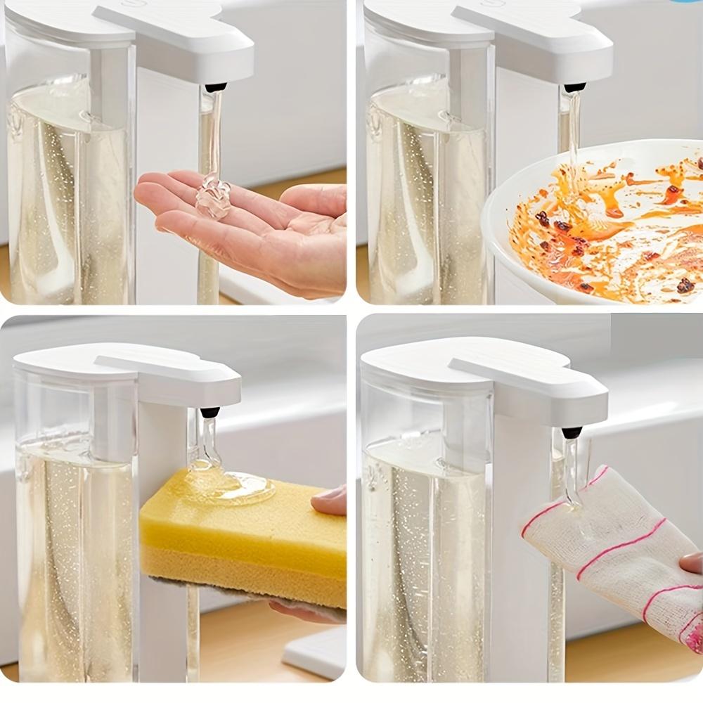 Wall-mounted Automatic Hand Sanitizer Dispenser, Inductive, Easy To Install and Clean, with USB Rechargeable Pump and Automatic Sensing Function