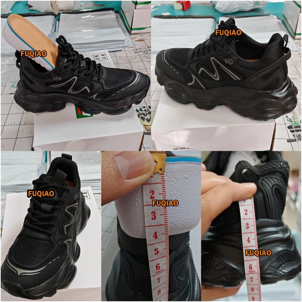 7cm Inner Height-Increasing Mesh Men's Thick Sole Dad Shoes Comfortable Breathable Chunky Elevator Sneakers Casual Lift Sports