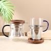 304 Stainless Steel Double-Eared Tea and Coffee Strainer with Lid and Mesh Filter