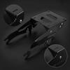 Motorcycle Luggage Rack with Support Arms Versatile Rear Cargo Carrier Bolt-On