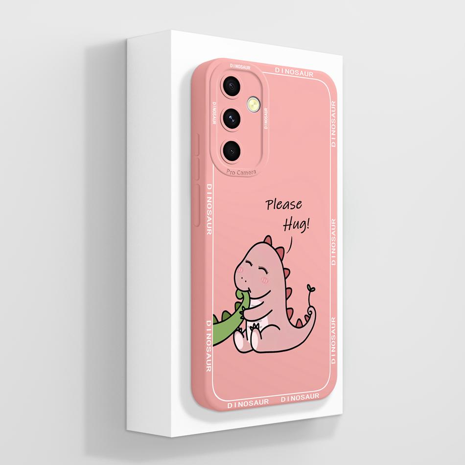 For Samsung Galaxy A54 5G Case Stylish Soft Liquid Silicone Full Protection Anti Drop Protector For Samsung A 54 Cover For Women