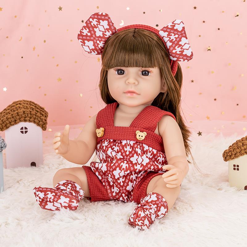 30cm Reborn Doll Simulation Comfort Baby Doll Vinyl Soft Rubber Doll