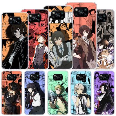 Funda Blanda de Manga Bungo Stray Dogs Para Xiaomi Poco X3 NFC X4 M4 Pro M3 M2 Cubierta de Teléfono F3 F2 F1 Mi Note 10 Lite A3 A2 A1 Funda Coqu