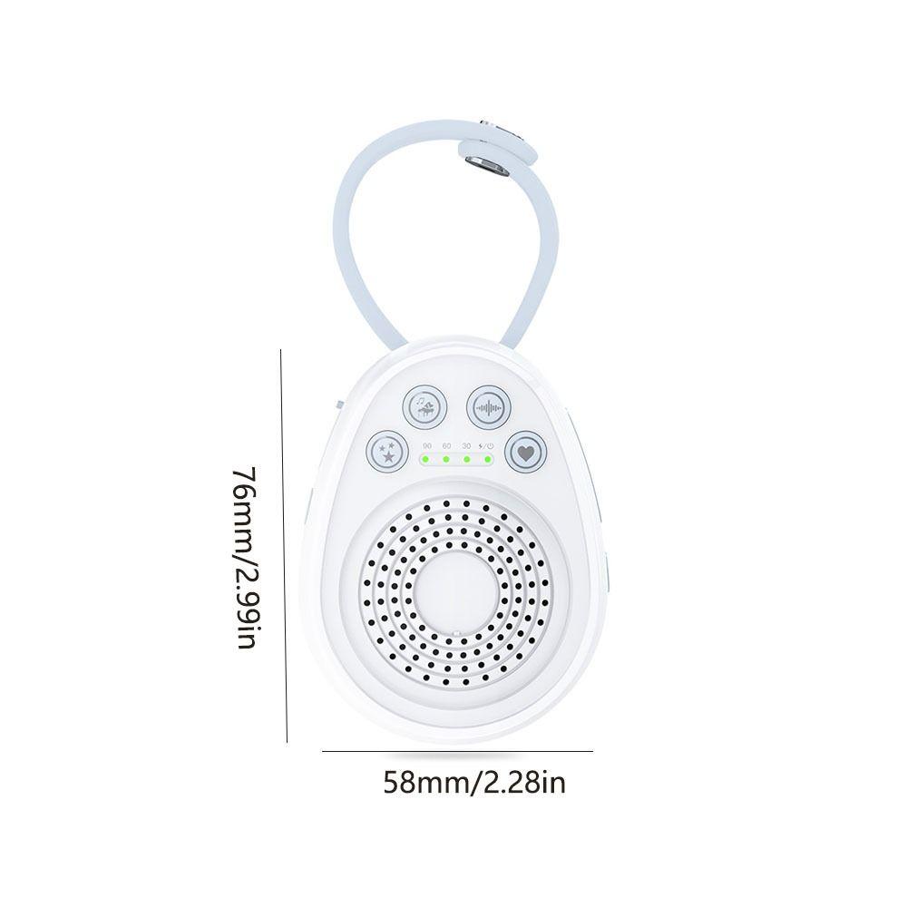 USB Rechargeable White Noise Sound Machine White Noise Sleep Aid Music  Baby Sleep