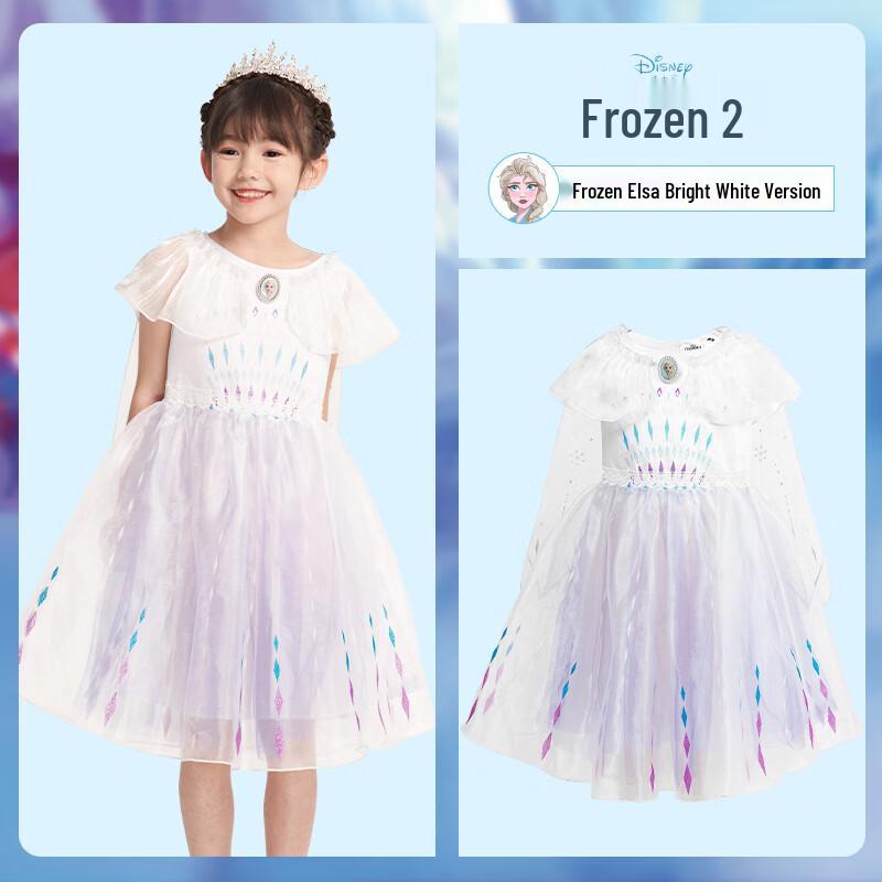 Disney Girls' 2026 Summer Breathable Princess Dress