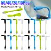 1-50pcs Flexible Portable Mini Fan for Power Bank Notebook Computer Summer Travel Cooling Cooler Mobile Phone USB Gadgets Fans