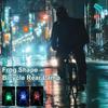 Red/Multicolor Light Frog Shape Bike Tail Light Night Riding Warning Lamp  Cycling Equipment
