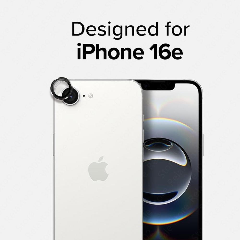 3D Camera Protector Glass For Apple Iphone 16e 16 E E16 IPhone16e HD Tempered Glass Lens Metal Rear Ring I Phone 16e Phone16e 5G