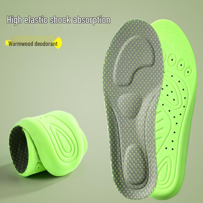 Military Training Odor-Resistant Sweat-Absorbing Arch Support Insoles for Long Standing Comfort