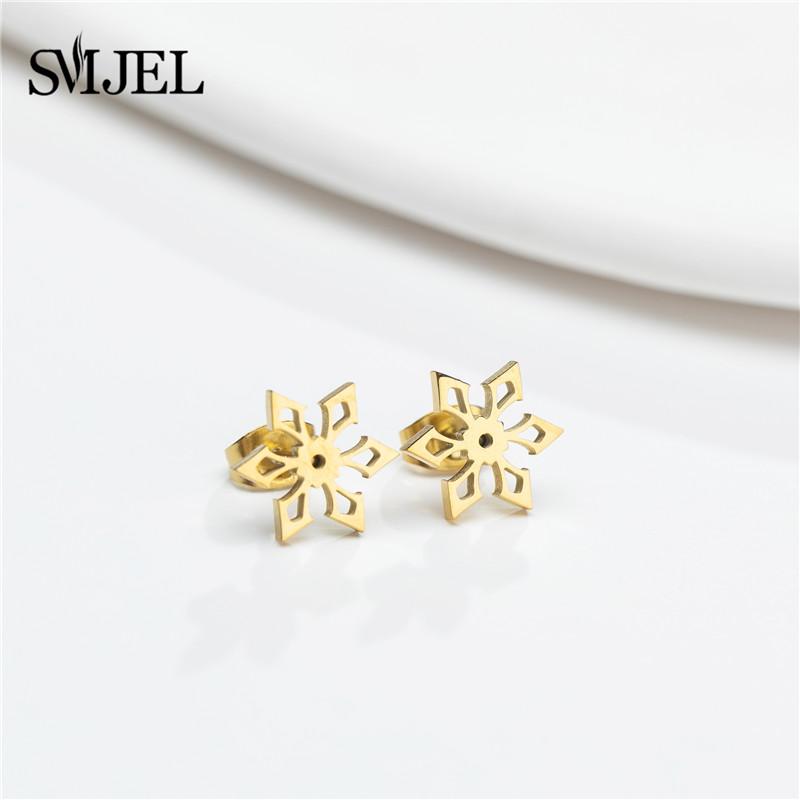 Fashion Genshin Impact Earring Stainless Steel Hydro Dendro Anemo Electro Cryo Pirate Earrings For Women Cosplay Ear StJewelry