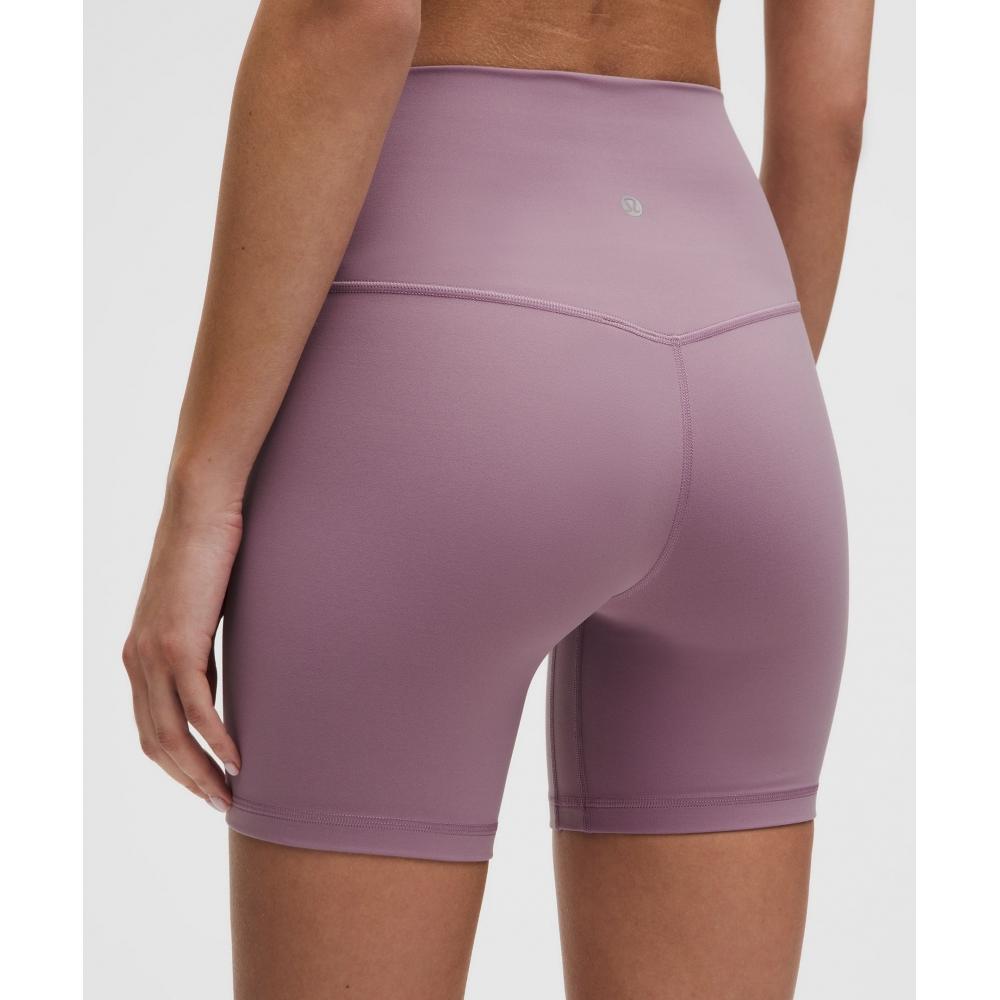 Lululemon Align High Rise Short 6 Lavender Lux