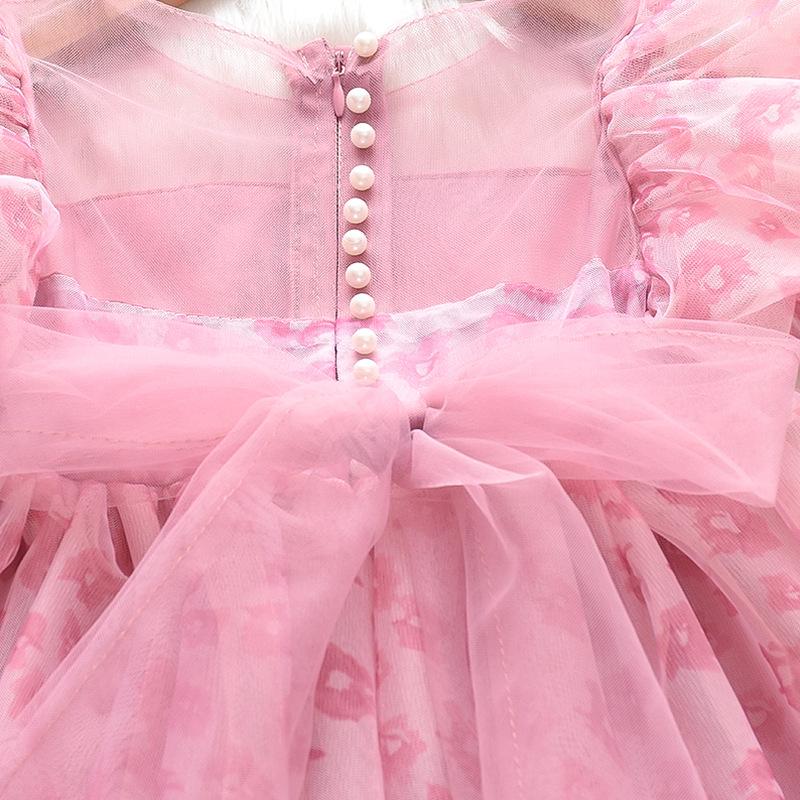 2025 Super Fairy Fluffy Gauze Summer Princess Dress for Girls