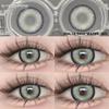 Eyeshare 1pair LOIRE Brown Color Contact Lenses Grey Colored Contact Lens Softlens Valid for 6 Months