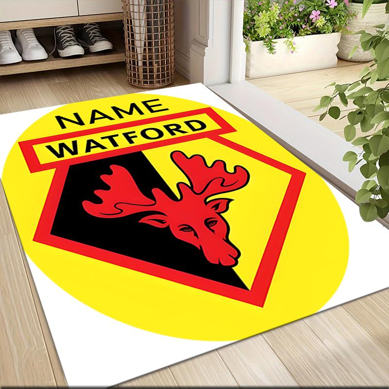 Custom Name Portsmouth FC Badge Carpet Rug Customizable Soft Washable Anti-Slip Home Living Room Sofa Mats Personalized Rug. 0909224