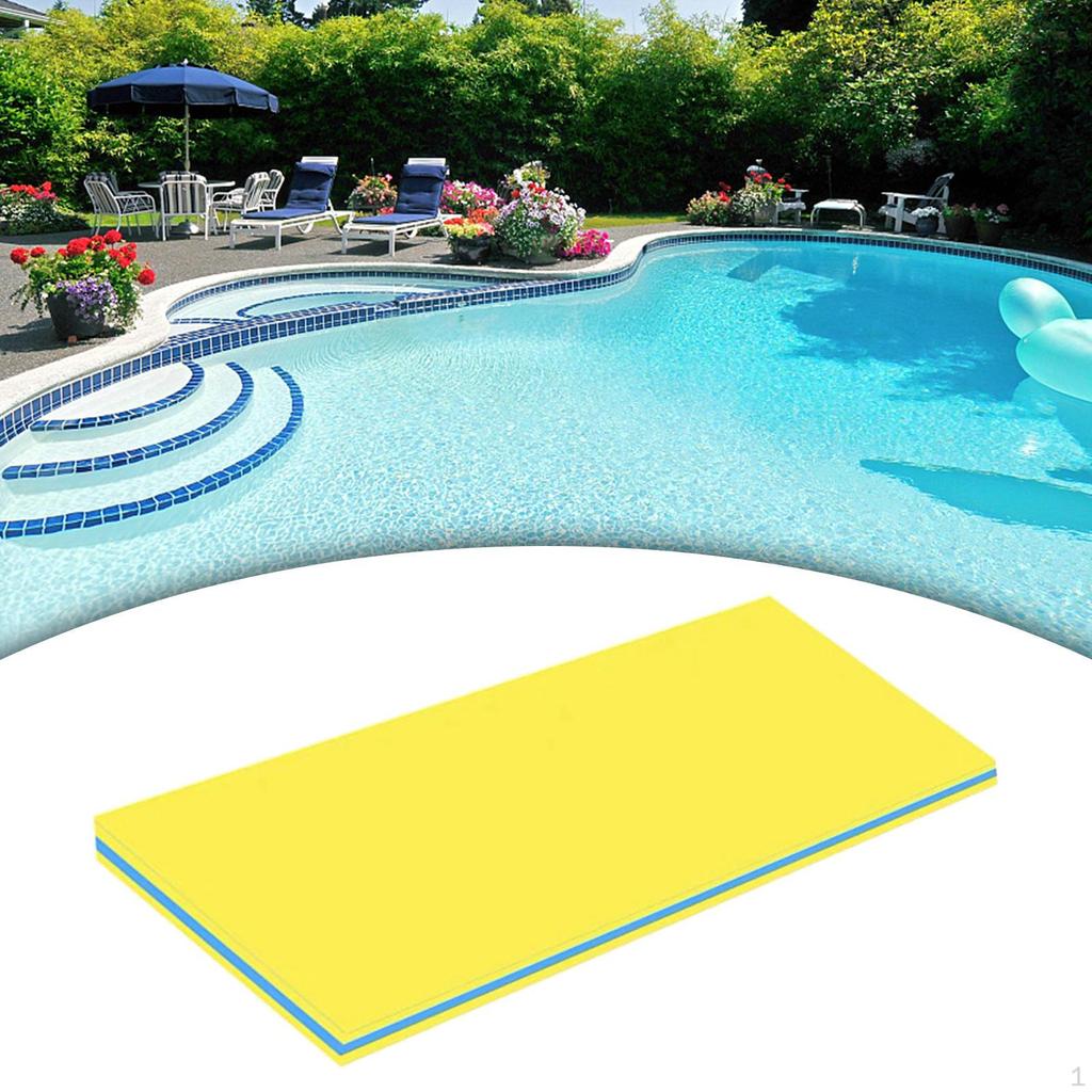 Water Float Mat Bed Rolled Up Storage Relaxing Blanket Floating Pad Drifting Mattress for