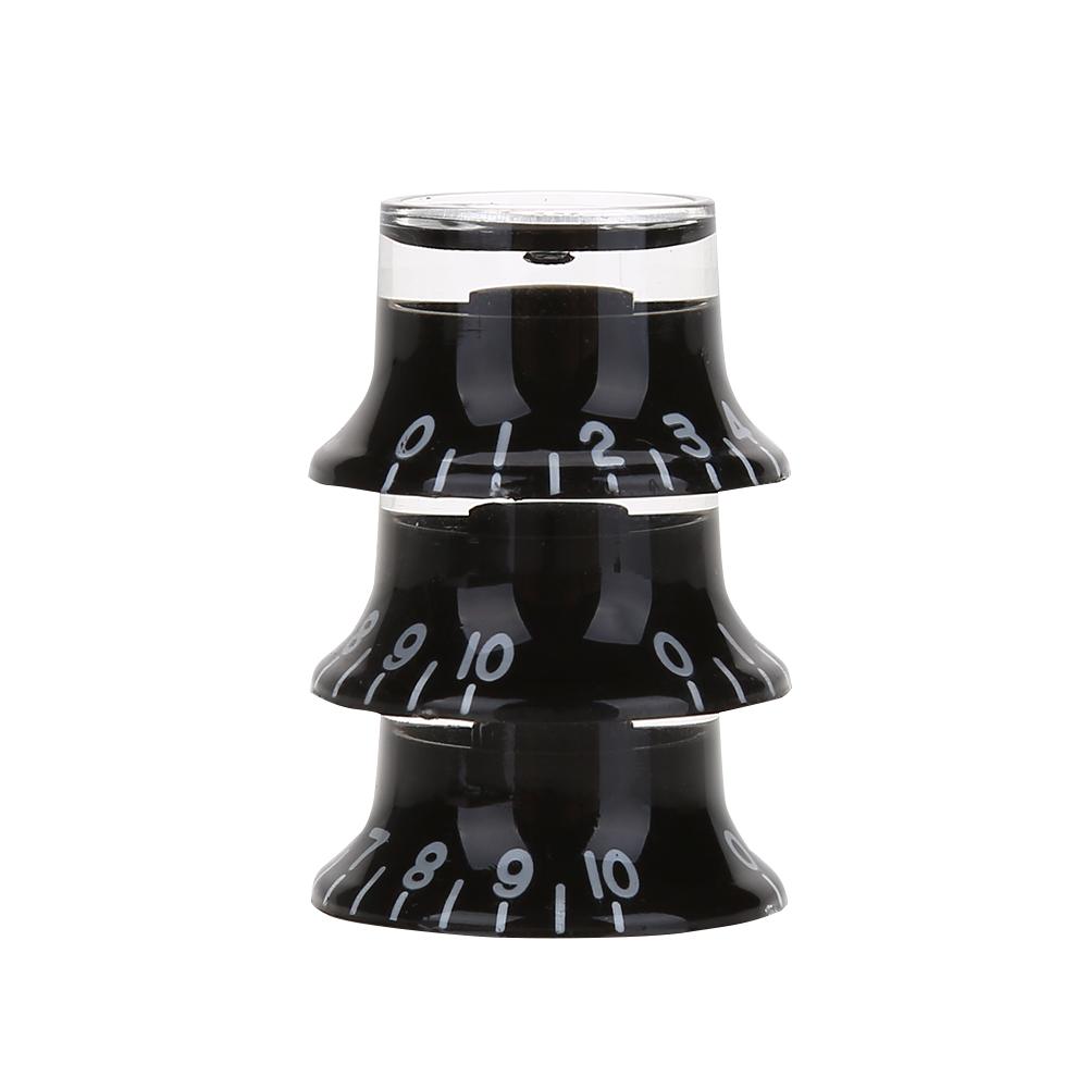 3 Stück Gitarren-Ton- und Lautstärkeregler-Knöpfe Ersatz für Fender E-Gitarren