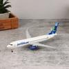 20Cm Stop Metalowy Usa Air Jet Niebieski Jetblue Airlines Boeing 737 B737 Samolot Samolot Z Podwoziem Linie Lotnicze Odlewany Model Samolotu