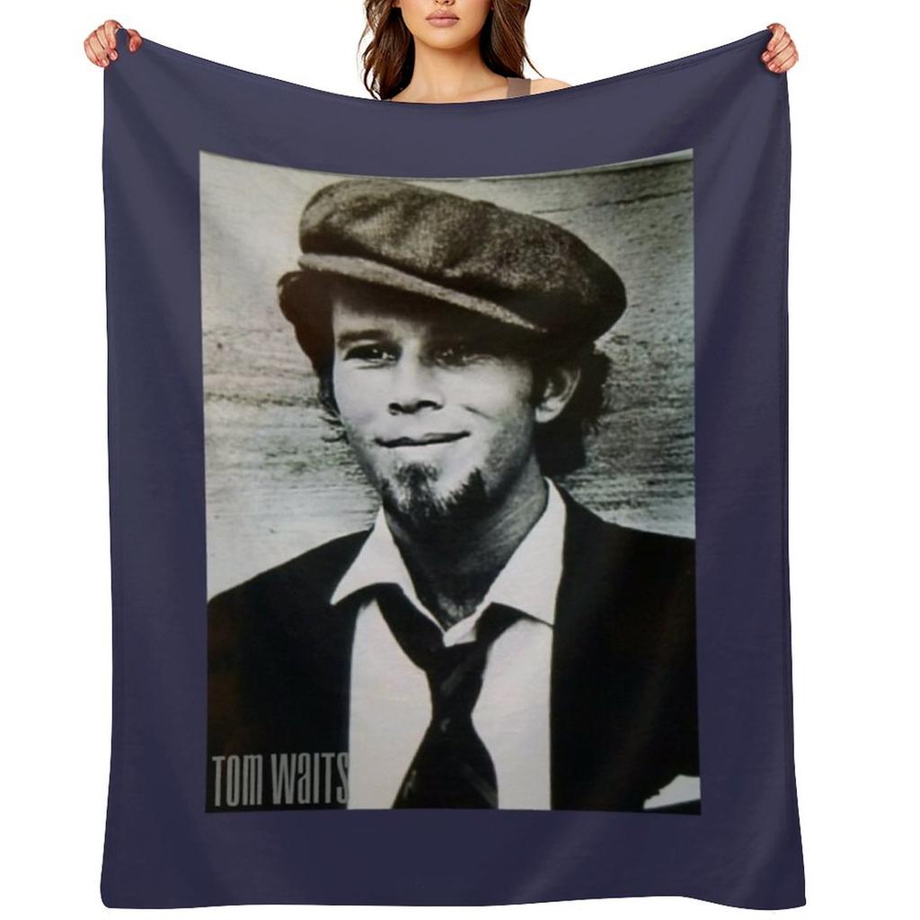 Tom Waits Throw Blanket For Decorative Sofa Hair Soft Plaid Plaid Blankets