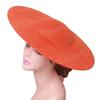 New 40cm Fascinators Base Big DIY Hair Accessories Hat with Clip Women Wedding Headpiece for Cap Supplies