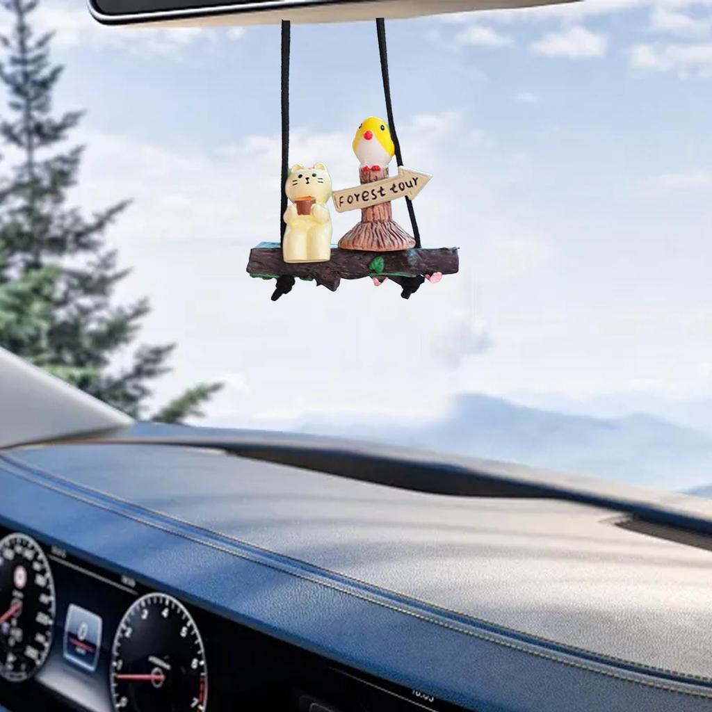 Cute Cat Car Decoration, Cute Cat Cartoon Design Car Decoration - Cat Car Ornament