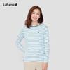 Women's Striped Long Sleeve T-Shirt LFTS4AL60