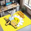 Maya the Bee Pattern Rug, Indoor/Outdoor Mat, for Picnic, Gameroom, Bedroom, Office, Living Room, Home Decor Carpet, Birthday Gift