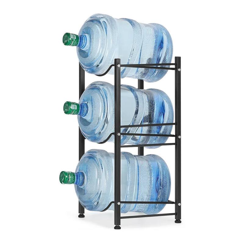 DANLE Floor Standing Water Bottle Storage Rack