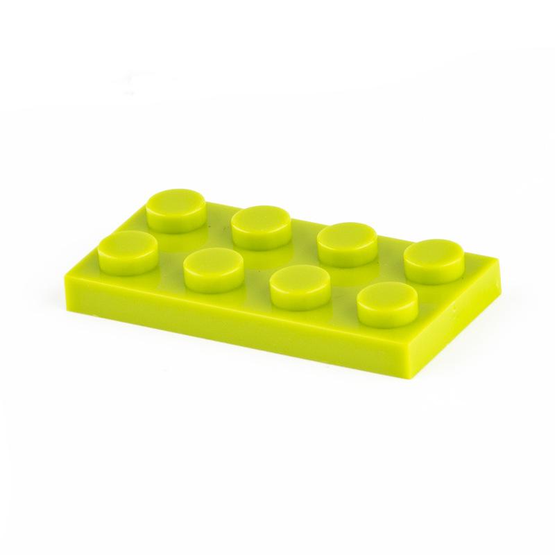 100g Małe Klocki 3020 Płytka 2x4 Klocki Budowlane Płaskie Elementy DIY Kompatybilne z Buildmoc Cząstki Montażowe Kreatywny Prezent Zabawki