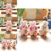 Fluffy Soft Bunny Stuffed Animal Keychain Charms Ideal For Bags And Accessories