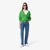 Lacoste Women's Slim Fit Piping Detail Polo Shirt DF5284-56G3SM