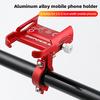 Bike Phone Mount 360 Rotatable Cell Phone Absorption Universal Bicycle Anti-skid Shock Navigation Support
