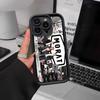 M-Morat Band Phone Case For IPhone 17 16 15 13 11 12 14 Pro Max Plus Silicone Cover Shell