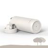 GRANDTIES Vacuum Insulated Stainless Steel Water Bottle, Wide Mouth, 709ml, with Two Lids, Direct Drinking, Keeps Hot or Cold Water Hot for 12 Hours,