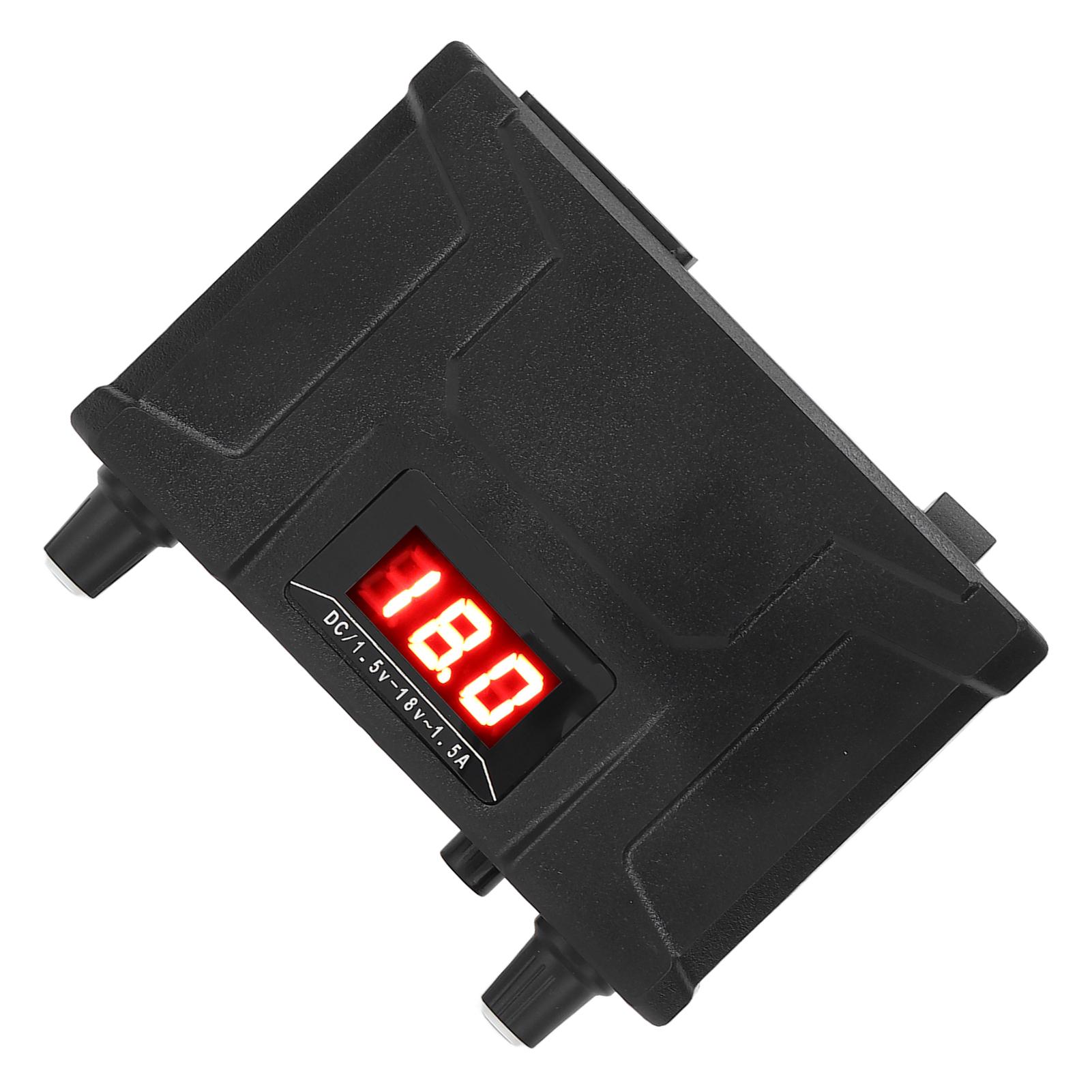 

Блок питания для татуировки с ЖК-экраном и двумя выходами для тату-машинки с шейдером