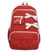 Zaino versione coreana ins carino a pois zaino femminile design di nicchia grande capacità zaino scolastico per studenti fiocco zaino versatile