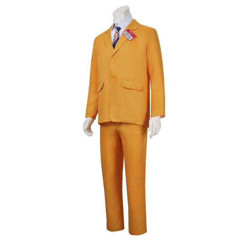 Halloween Magus Suit Beetle Juice Yellow Suit Stage Performance Suit