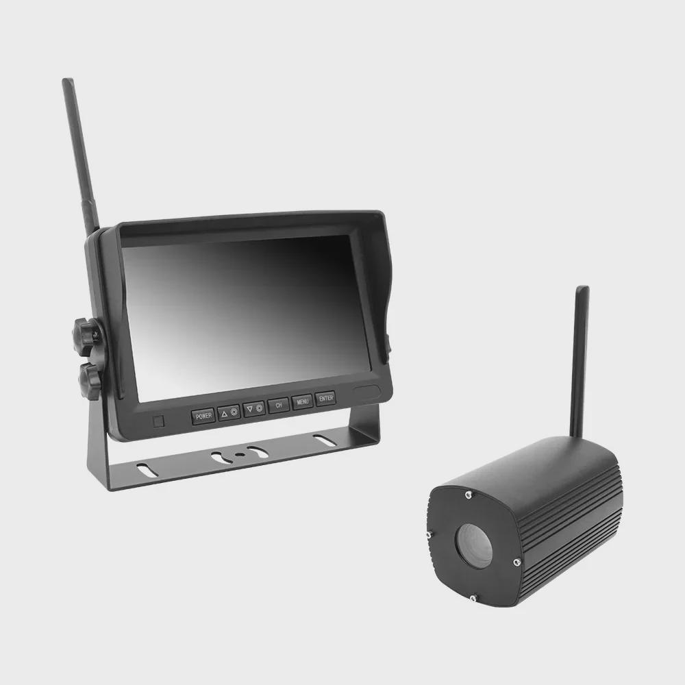 Crane Wireless Video Monitoring System with 30x Optical Zoom and 7-10 Inch Display for Tower Cranes and Fire Trucks