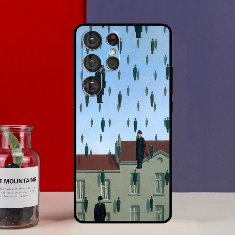 Rene Magritte Funda Case For Samsung Galaxy S25 Ultra S9 S10 S20 FE S21 S22 S23 Plus S24 Ultra Phone Cover