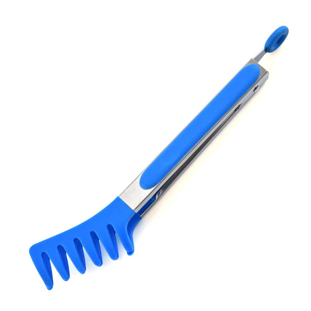 Stainless Steel Pasta Barbecue Clamp Snack Spaghetti Clip Noodle Tong Kitchen Tool Cooking Utensils