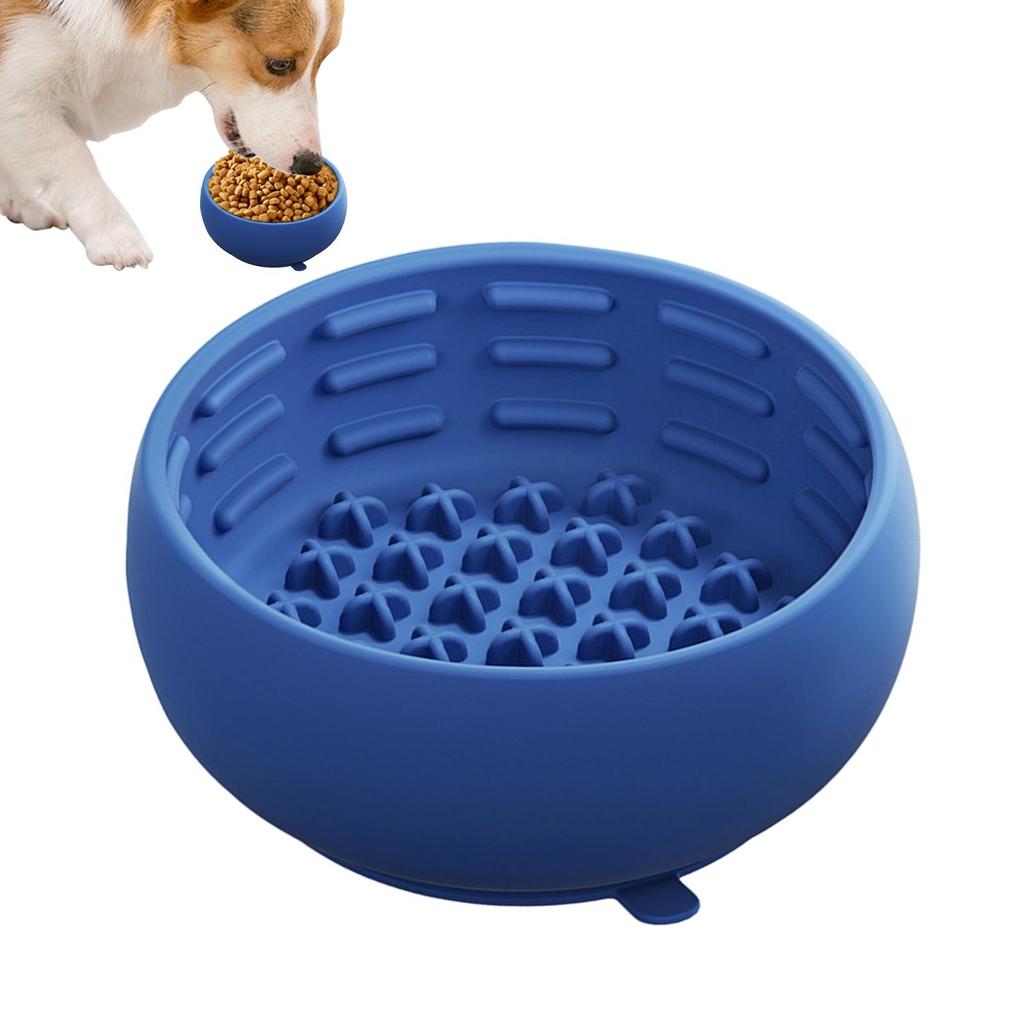 Hund Slow Feeder Napf Anti-Schlingen Rutschfest Anti-Schlingen Langsamere Futterzuführung Näpfe Hundennapf für Große Mittlere Kleine Hunde