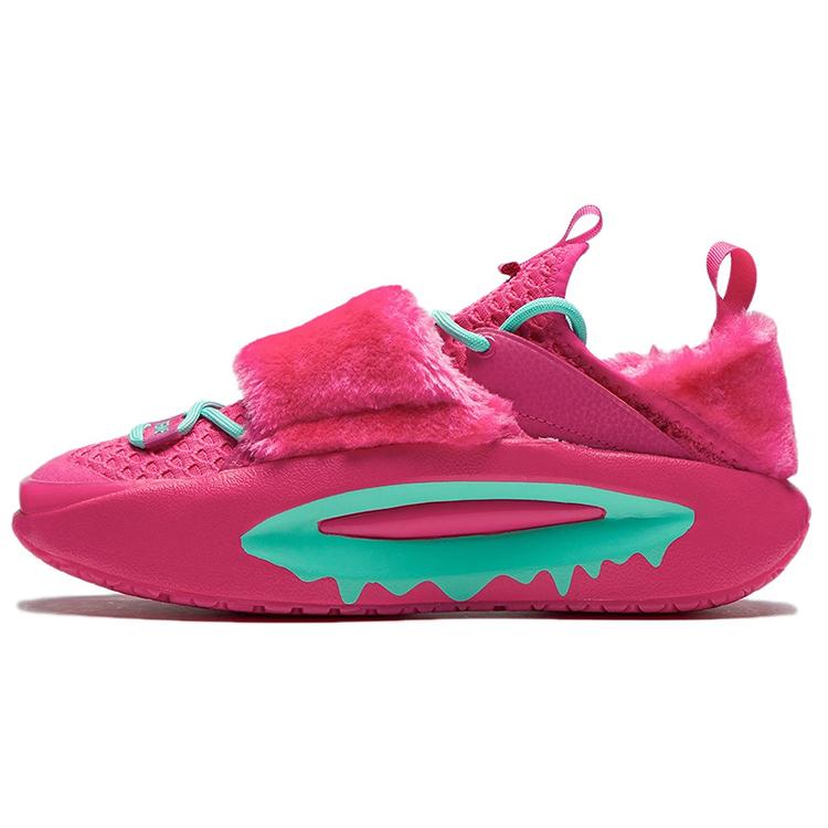 

Новые женские спортивные повседневные кроссовки LiNing Cloud Travel Lite с низким верхом, легкие, противоскользящие и износостойкие, ярко-розовые AZGS048-2 36