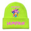 Peripheral Knitted Hat Curled Wool Hat Printed Doudou Hat Outdoor Cold Hat Adult