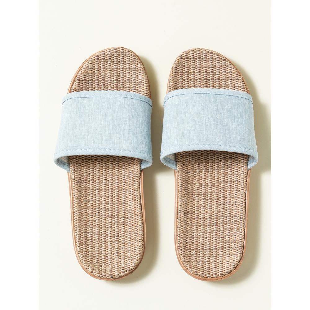 Daiso Banding Linen Slippers 240 Mm