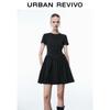 UR 2025 Spring Short Sleeve A-Line Mini Dress