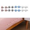 20PCS BedSheet Quilt Clip One Button Unlock Duvet Cover Fastener Clip Anti Slip Blanket Buckles Quilt Holder Fixator Grippers