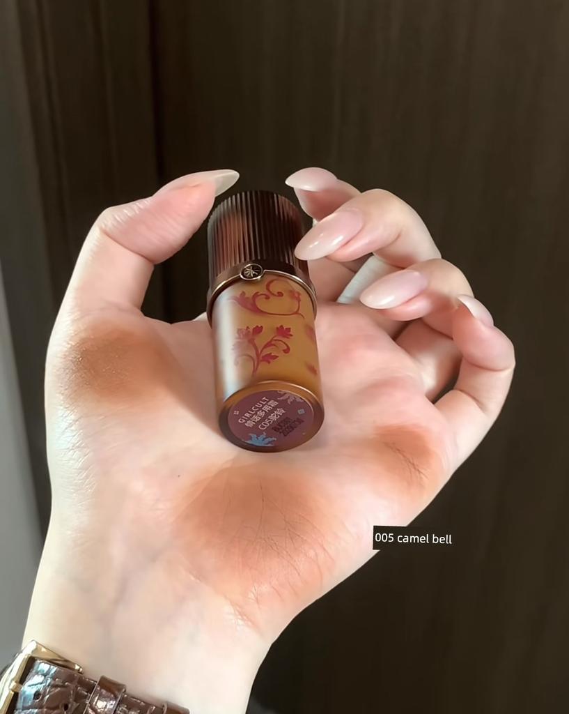 Girlcult Constructive Love Story Matte Lipstick Misty Brown Nude Lip Glaze Red Sandalwood Fennel Fairy