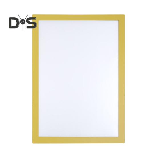 Moldura magnética para fotos, suporte para fotos autoadesivo, tamanho A3/A4, porta-documentos, moldura de exibição para parede, porta, janela, geladeira