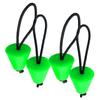 8 Pieces Green Rubber Universal Kayak Scupper Drain Holes Stopper Bung